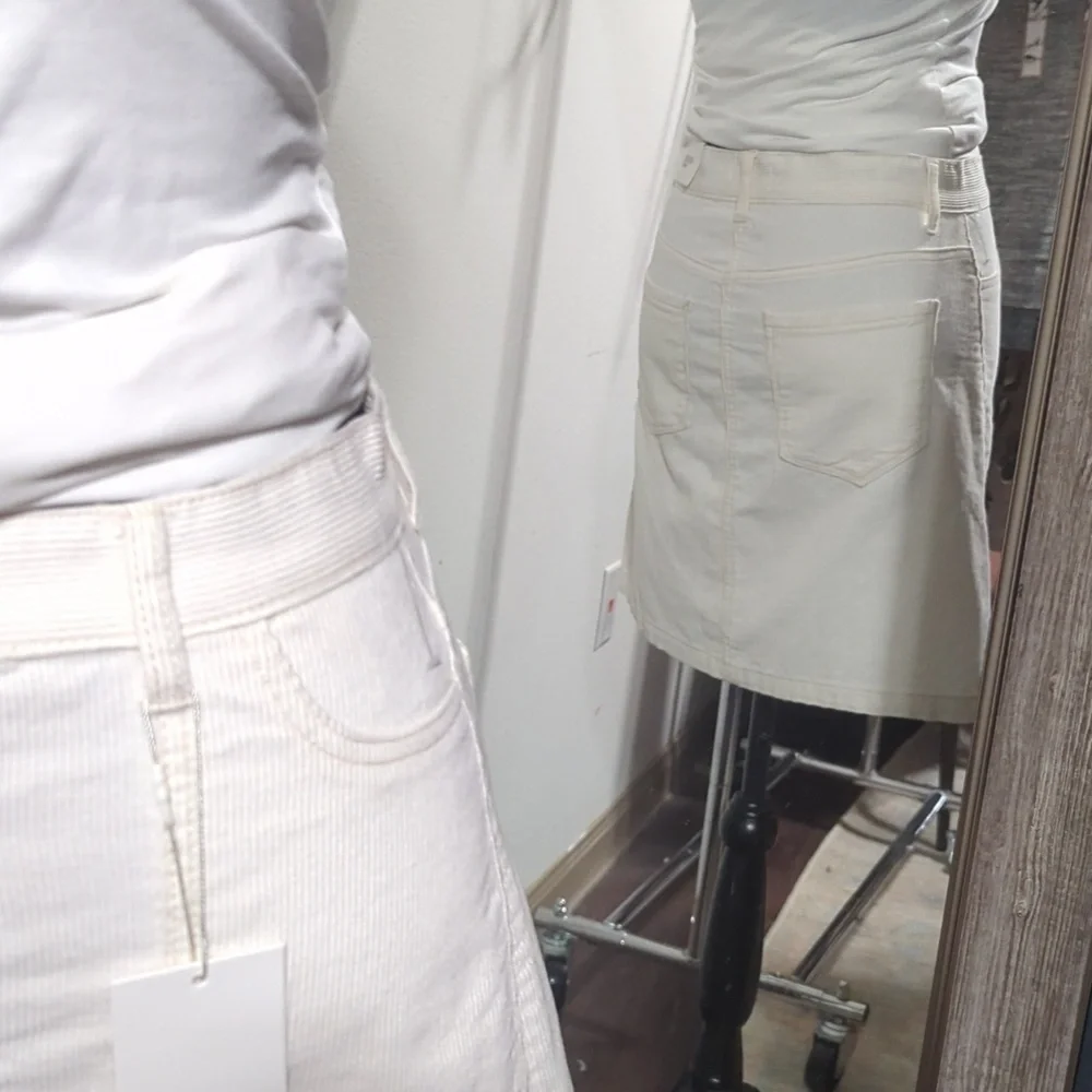 Kenzie Pocketed Corduroy Mini Skirt